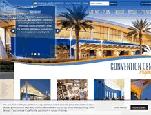 Tablet Screenshot of mscoastconventioncenter.com